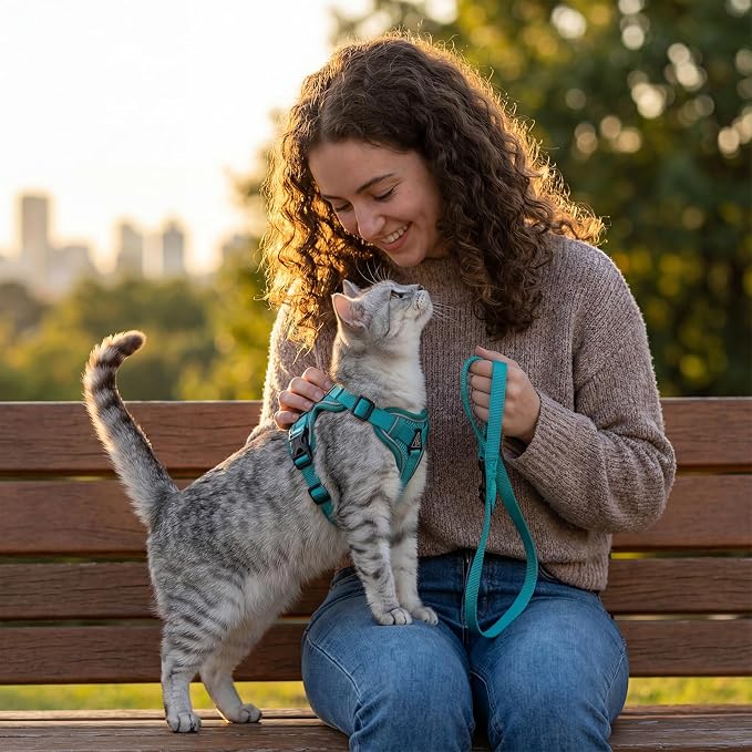 Cat Harness and Leash Set Escape Proof Tactical Extra Large Kitten Harness - Image 8