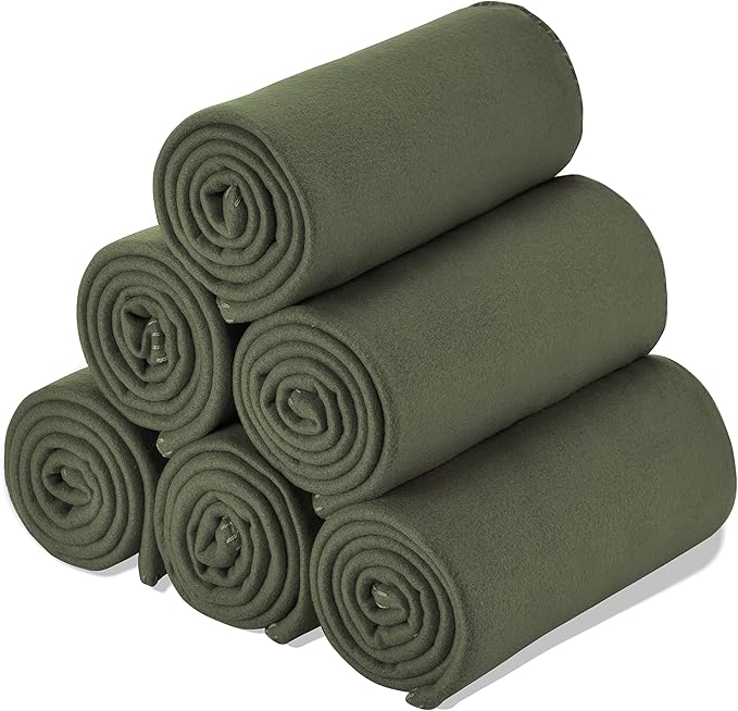 Fleece Throw Blanket Set Bulk for Travel Kids Outdoor Wedding Pet by SPEICALGLORY