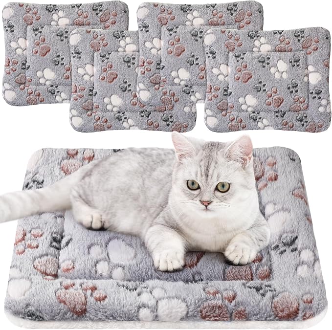 Tuanse 4 Pack Ultra Soft Dog Cat Bed Mat Small Animal Guinea Pig Bed by Tuanse