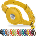 OOPSDOGGY Leather AirTag Cat Collar by OOPSDOGGY