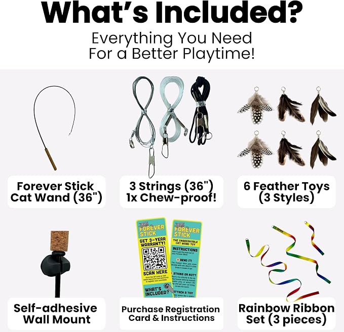 Forever Stick Cat Toys Pack Bundle - Image 2