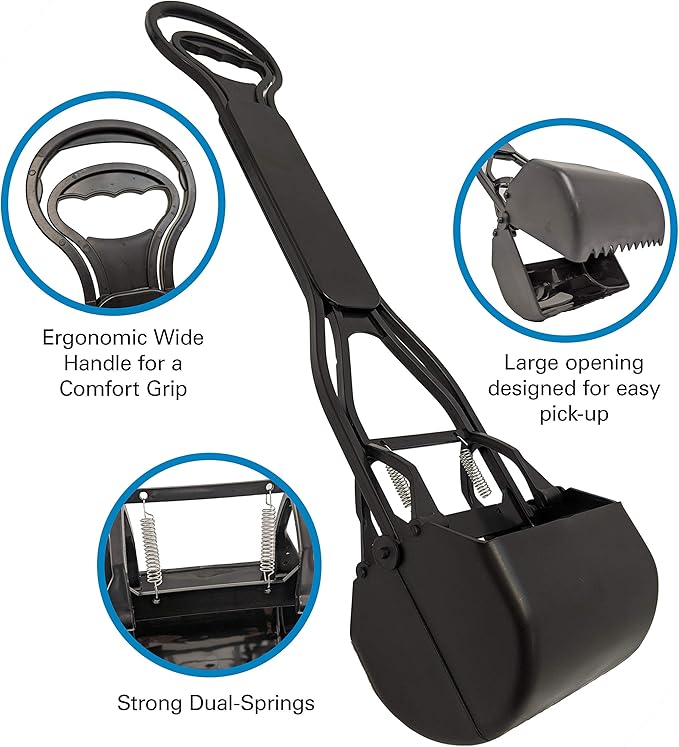 Four Paws Allen's Dog Waste Spring Action Pooper Scooper - Image 3
