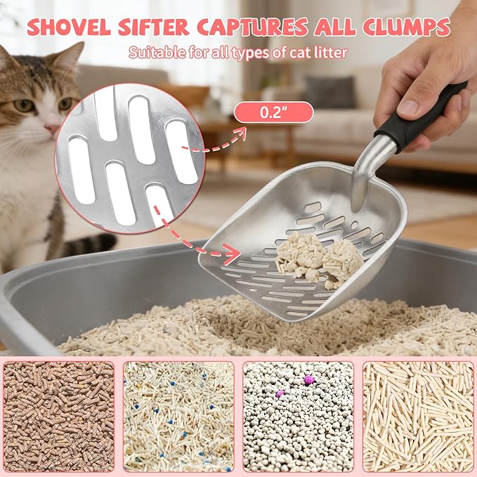 Heavy-Duty Cat Litter Scoop - Image 4