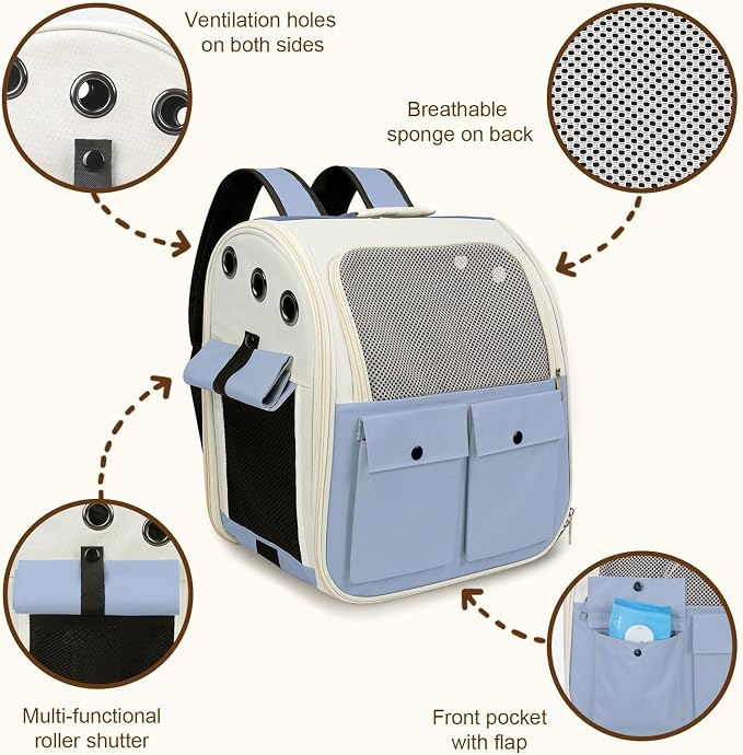 Airline Approved Cat Carrier Backpack - Image 5