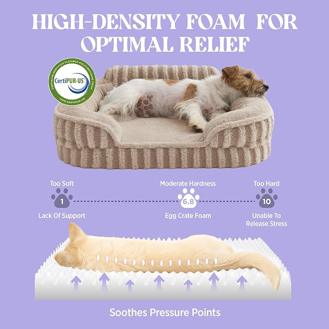 LE SURE Cute Dog Beds for Extra Large Dogs, Orthopedic Waterproof XL Pet Bed - Image 4