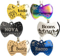 Personalized Dog Tag with 5 Lines of Custom Deep Engraved Durable Stainless by PetANTastic
