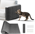 Cat Scratch Mat, Self-Adhesive Trimmable cat Scratch Furniture Protector by Unknown