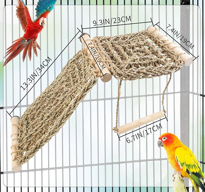 FlidRunest Bird Perch Platform Swing - Image 5