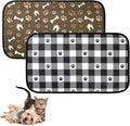 Dog Food Mats, Pet Bowl Mats, Super Absorbent and Dry, Prevents Spills by Wipela
