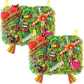 Bird Toys Parakeet Toys, Large-Sized Parrot Foraging & Shredding Cage Hanging by YIXUND