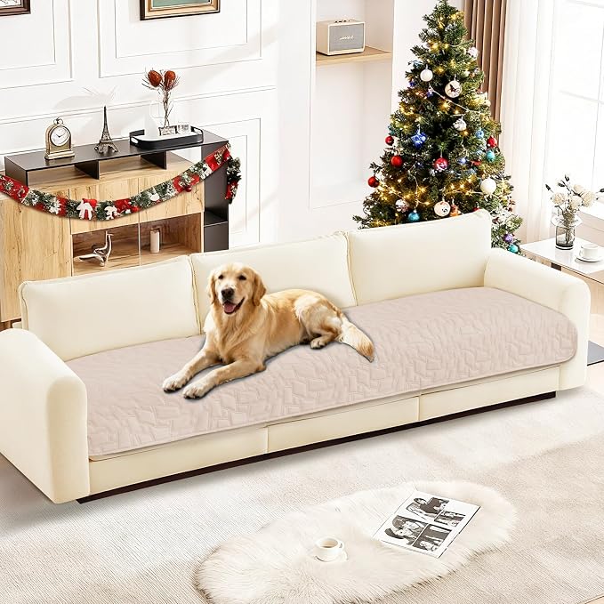 Waterproof Couch Covers for Pets, Waterproof Dog Bed Cover, Anti-Slip Soft Dog by CYCMACOHOME