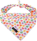 ARING PET Valentine's Day Dog Bandana-Cute Heart Pet Bandanas, Soft Holiday by ARINGPET