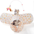 Tempcore Pet Tunnel Tube Toys 3 Way Collapsible, Cat Tunnels by Tempcore