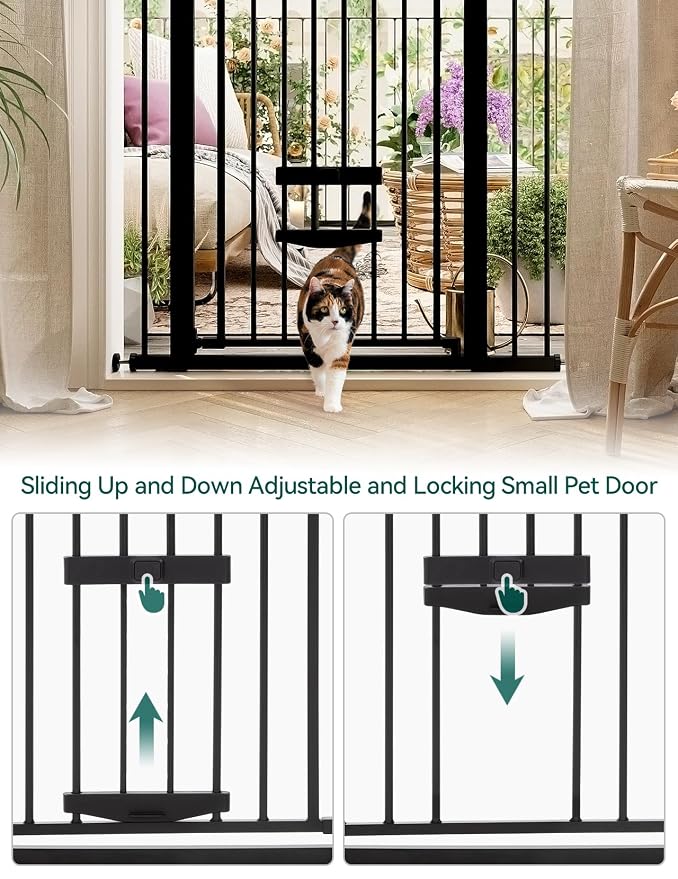 Babelio 36 Inch Extra Tall Baby Gate - Image 4