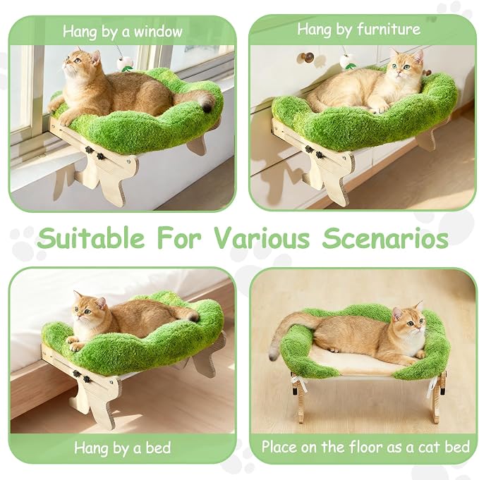cat Window Perch for Indoor Cats Large Window Hammock - Image 5
