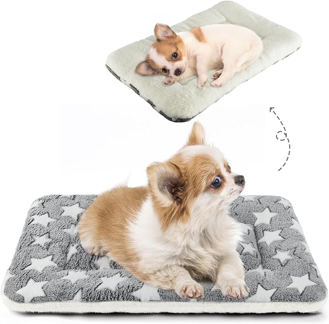 Mora Pets Dog Bed Crate Pad Ultra Soft Pet Bed by MoraPets