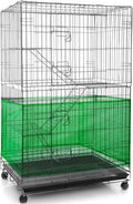 Shappy Large Bird Cage Seed Catcher, Bird Cage Cover Net Skirt Guard, by Shappy
