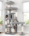 Globlazer Extra Large Platform Cat Tree, 65in Sturdy Cat Tree by Globlazer