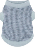 Cozy and Functional Dog Shirts for Small Puppies: Stretchable Blue Attire by Paiaite