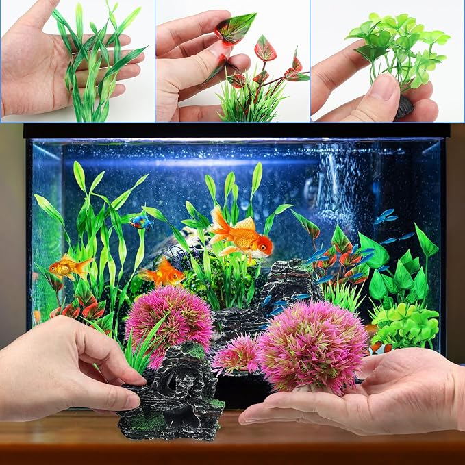 Fish Tank Accessories Aquarium Plants, Aquarium Decor - Image 7