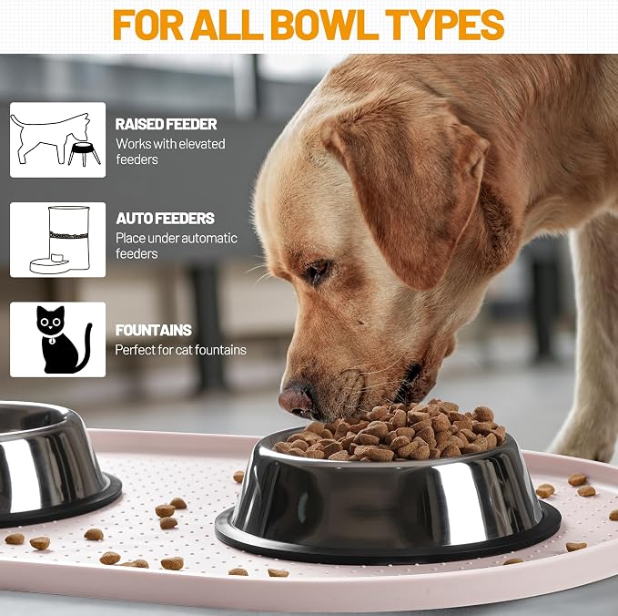 Hubulk 100% Waterproof Silicone Pet Feeding Mat - Image 6