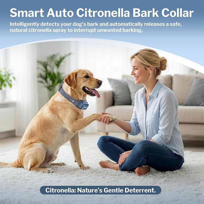 Bark Collar, Dog Bark Collar for Large Medium Small Dogs, Citronella Dog Bark - Image 5