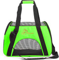Pawer Soft-Sided Pet Carrier for Cat and Small Dog, Bright Green Color by P%C3%84WER