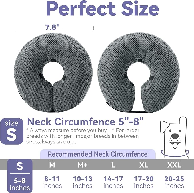 Soft Inflatable Dog Cone Collar Alternative After Surgery - Image 5