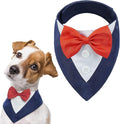FUAMEY Dog Tuxedo for Medium Dogs, Dog Formal Suit Dogs Attire Pet Bow Tie by FUAMEY