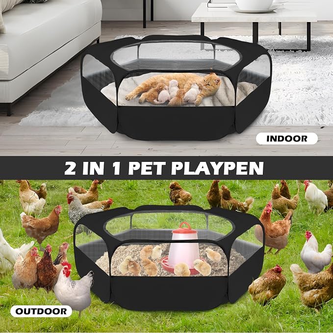 UWE Small Animal Playpen, Chicken Brooder Box - Image 3
