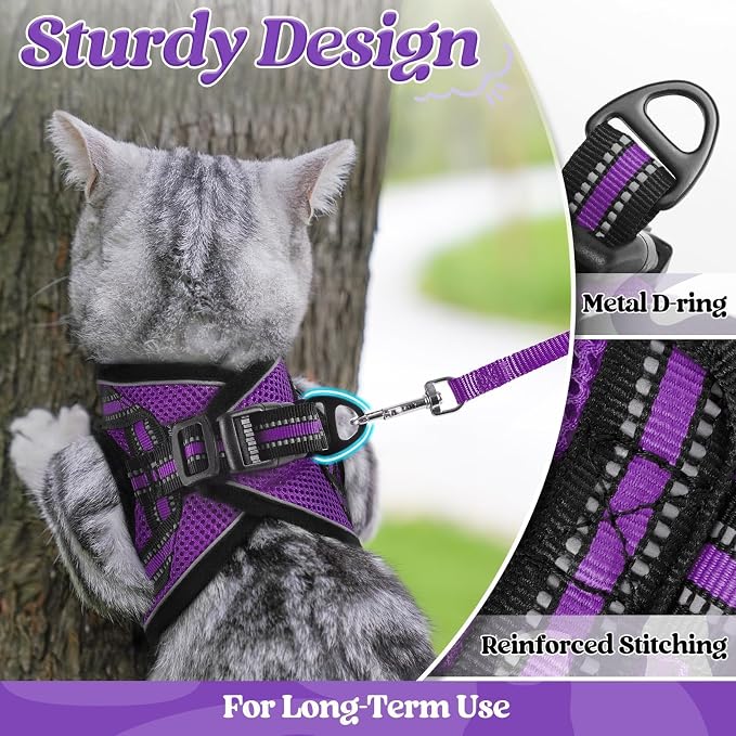 rabbitgoo Cat Harness and Leash Set - Image 5