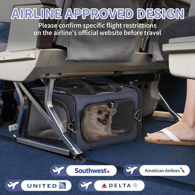 Petsfit Airline Approved Pet Carrier - Image 3