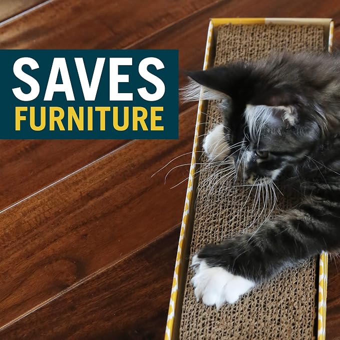 OurPet's Straight and Narrow Single Wide Reversible Cat Scratcher - Image 6