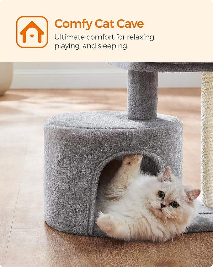 Feandrea Cat Tree, Small Cat Tower - Image 8