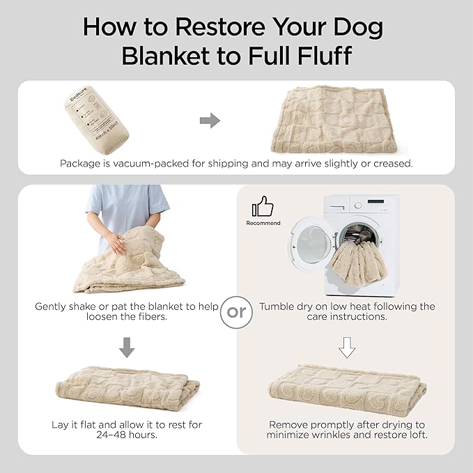 Bedsure Dog Blankets for Small Dogs Washable - Image 5