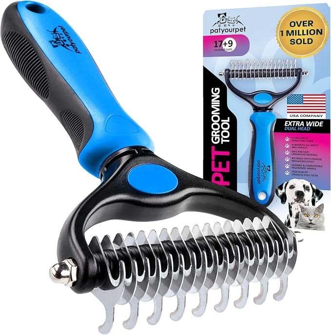 Pat Your Pet Deshedding Dog Brush by Pat+Your+Pet