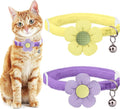 Breakaway Cat Collars with Bells, MUZIEBA Kitten Collar by MUZIEBA