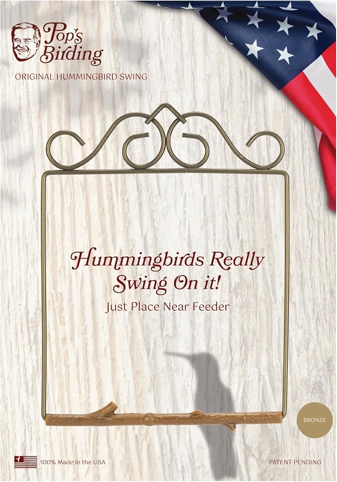 The Original Hummingbird Swing for Outdoors - Image 2