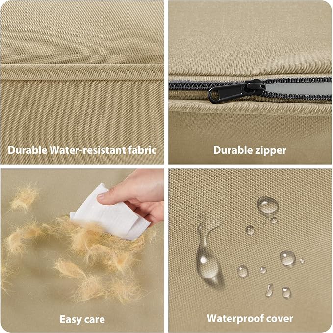 BFPETHOME Outdoor Dog Bed for Large Dogs, Waterproof, Orthopedic - Image 7