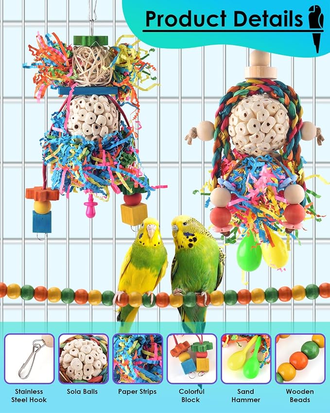 Bissap Conure Toys - Image 3