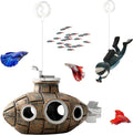 Floating Fish Tank Decoration, LittleCute Retro Submarine AquariumDecoration by SUPTEC%C2%AE