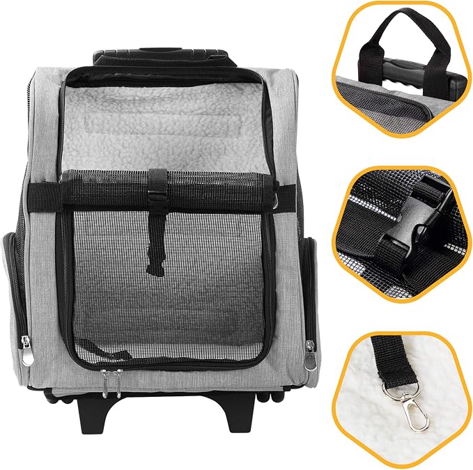 KOPEKS Deluxe Backpack Pet Travel Carrier - Image 6