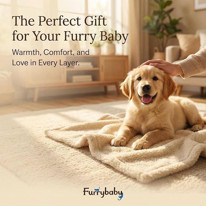 furrybaby Dog Blanket Soft Dog Blankets - Image 2