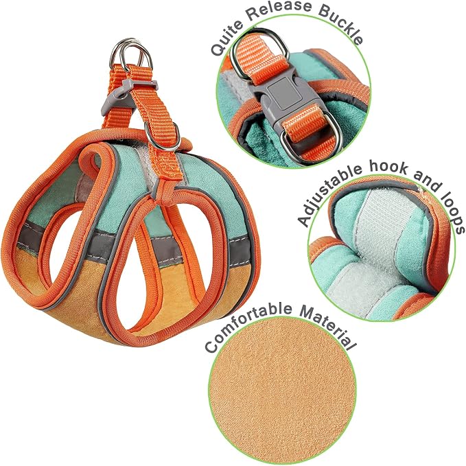 JSXD Cat Harness, Leash and Collar Set, Escape Proof Kitten Vest Harness - Image 5
