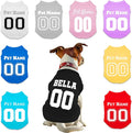 Customized Dog Jersey Shirt, Breathable Doggy Football Tee, Lightweight by Unknown
