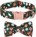 Christmas Dog Collar, Cute Winter Holiday Collars by BoboRainbow