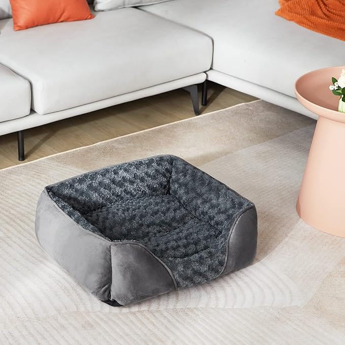 INVENHO Dog Bed Medium Size Dog, Orthopedic Warming Soft Calming Sleeping Puppy - Image 7