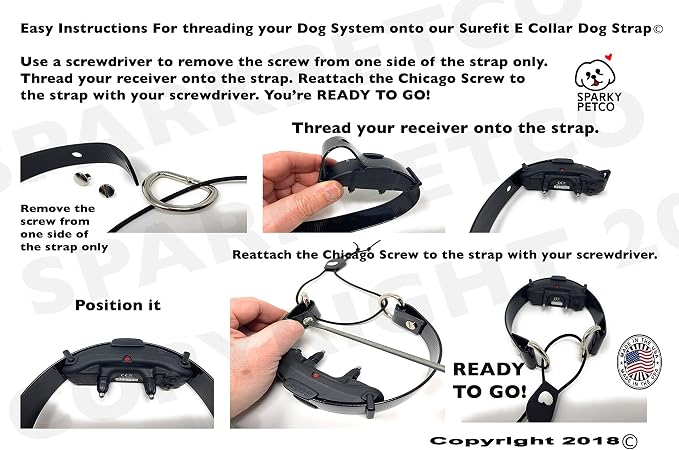 Sparky Pet Co - Surefit ECollar Replacement Strap - Bungee Dog Collar - Image 5