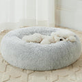WNPETHOME Calming Dog Bed Cat Bed Donut, Faux Fur Pet Bed Self-Warming Donut by WNPETHOMEPETSHOME