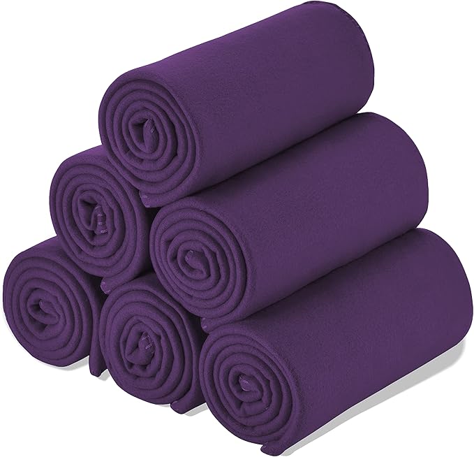 Fleece Throw Blanket Set Bulk for Travel Kids Outdoor Wedding Pet by SPEICALGLORY